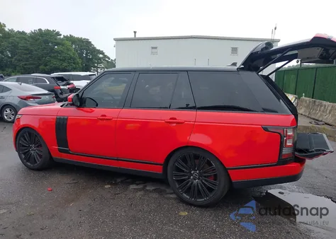 2016 Land Rover Range Rover Supercharged from USA, damaged, VIN SALGS2EF6GA271062